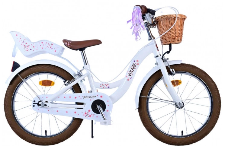 Volare Blossom Children's Bike 18"/25 cm/White/31845