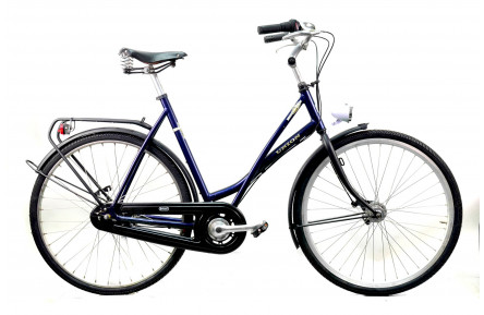 Damesfiets Union OASE 28"/62cm/blauw
