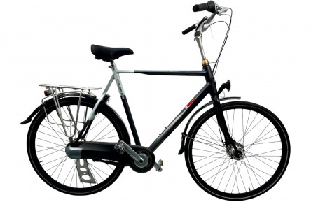 Man's bicycle Gazelle Eclipse 28"/65cm/White-gray