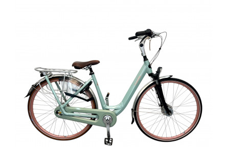 Damesfiets Gazelle Orange w/blue/28/al/sity/f49