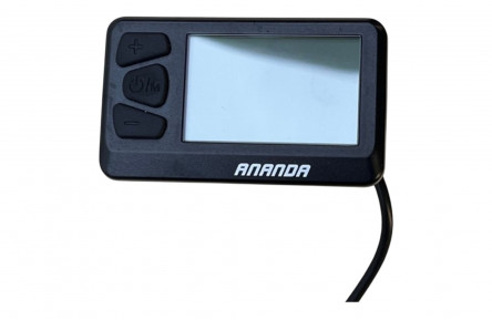 E-bike DISPLAY LCD D13 Ananda Lange kabel 95cm (Fania/Troja/Delta)