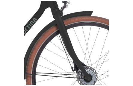 Cortina voorvork Foss Harrant zwart mat