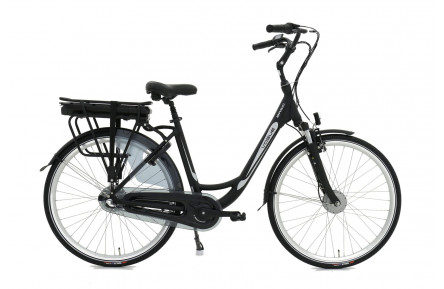 VOGUE E-BIKE, BASIC, 3SP SHIMANO, 47CM, MATT-ZWART, (13AH,36V, 468 Wh),UART (1000416)  KLEUR LCD