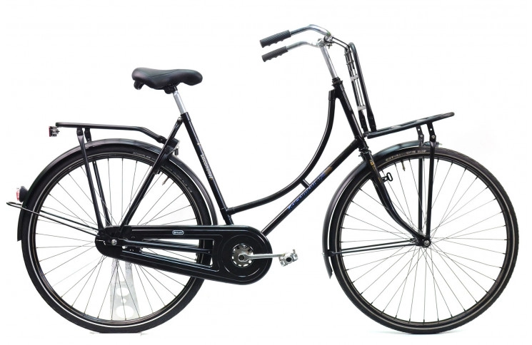 Damesfiets Black 28" L/58 zwart