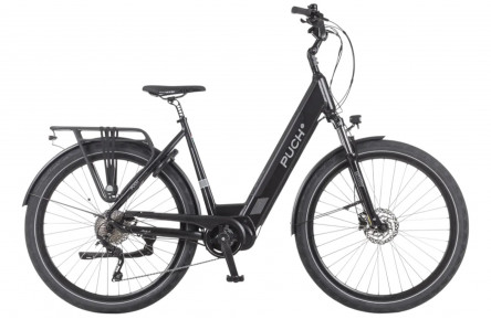 Puch E-Saphir SUV D10 (Q4.5) Lowstep/54cm/Black Glossy