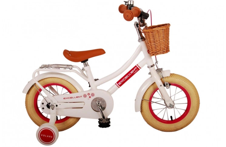 Volare Excellent Children's Bike 12"/21 cm/White/21189