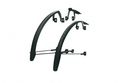 Spatbordset met spatborden SPEEDROCKER 28" zwart