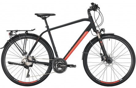 VICTORIA Trekkingfiets Trekking 8.7 28"/56cm-L/30/diepzwart mat/02980175