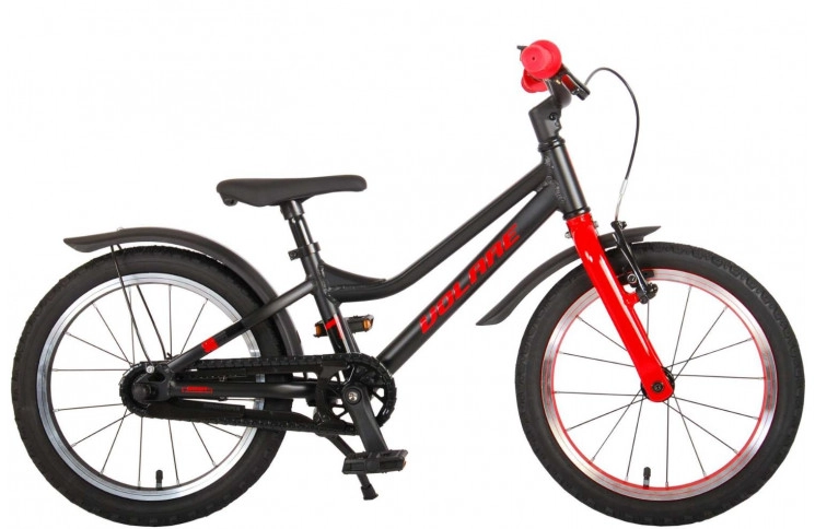 Volare Blaster Kinderfiets 16"/23 cm/Zwart-Rood/21670