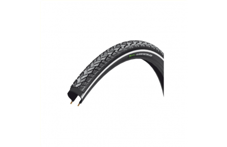 Beyond BY-101 ( anti-lek laag 1mm) Zwart met reflectie. 28x1.75, ETRTO 47-622