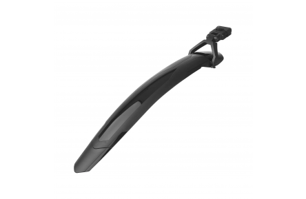 Achterspatbord 26-29" Polisport Mud Pro met zadelpenbevestiging - zwart