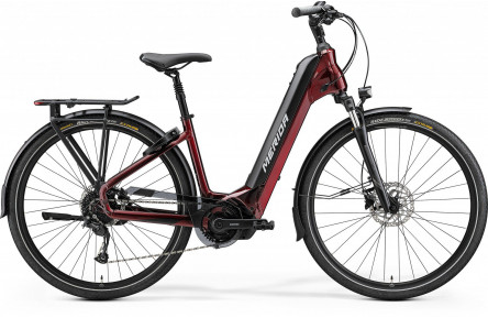 Merida E-SPRESSO CITY 400 BURGUNDY RED/BLACK S 43CM