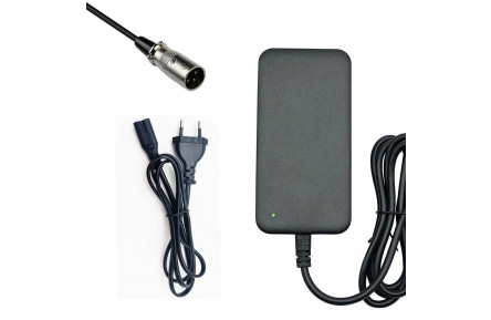 Universal charger 24V 2A 3-pin XLR plug (output 29.4V)