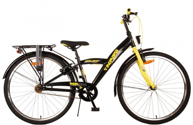 Volare Thombike Kids Bike 26"/33 cm/Black-Yellow/22617