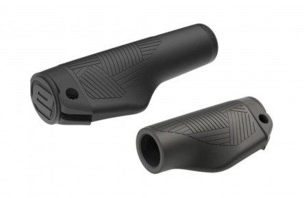 ERGOTEC EG AMBITION SET HANDVATTEN LANG 130 MM / KORT 88 MM ZWART OEM
