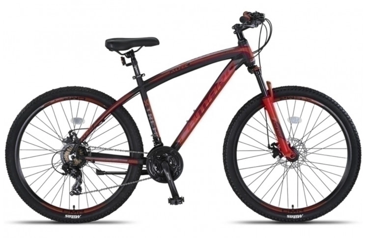 Altec Camaro 27.5"/45 cm/Zwart-Rood/27284