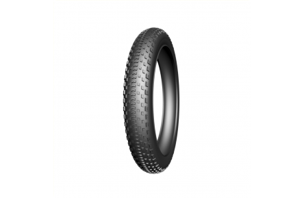 Tire: WOLFF Fatbike black, Size: 20x4.00, ETRTO 100-406, W2116