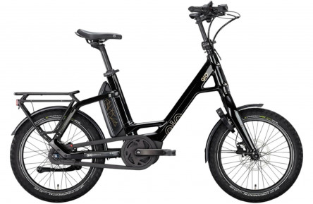 QiO Elektrische compactfiets EINS AP-8 Piano Line №1 20"/48cm/8/nachtzwart/02651990