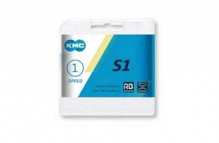 KMC chain S-1 RB 1/2x1/8, anti-rust, Single speed
