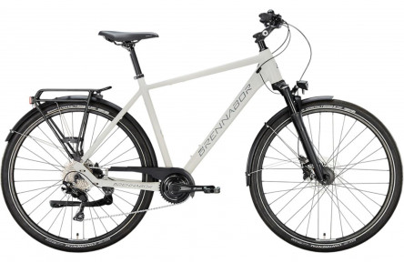 BRENNABOR Trekking bike T-60 28"/50cm-M/24/telegrey matt - strong cool grey matt/02507358