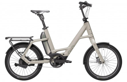 QiO Elektrische compactfiets "Compact PXA+" (#1) unisex, 20", lunar white matt, Enviolo TR Automatiq, 48 cm /02652152