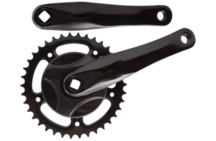 FALKX Black crankstel 38T zwart