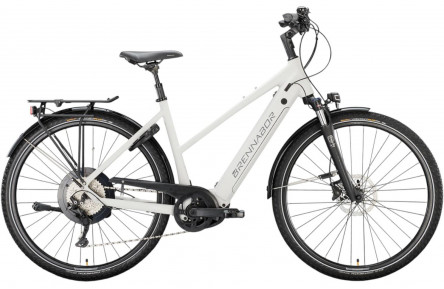 BRENNABOR Elektrische trekkingfiets T-66e 28"/55cm-L/10/telegrijs mat - sterk koel grijs mat/02502904