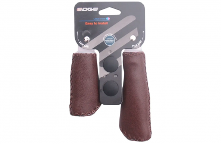 Handle Grip Set Edge KS-G201 135/92mm - Mat Brown