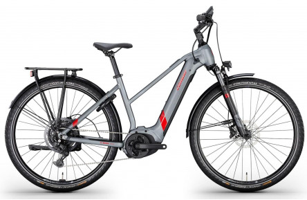 CONWAY Electric trekking bike Cairon T 2.0 625 SE №1 28"/42cm-S/9/shadowgrey metallic matt - red metallic/02810536