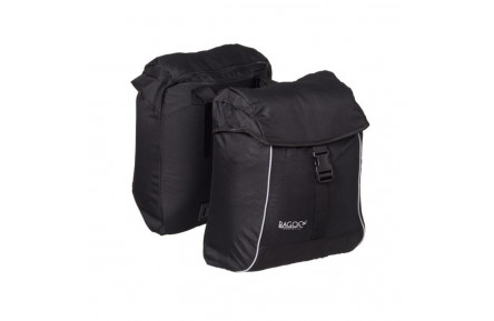FD1401D Bagoo tas dubbel zwart