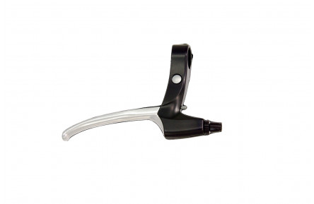 SACCON BRAKE LEVER SET R-BRAKE 4-FINGER BLACK/SILVER L218A5L3PO