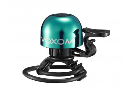 Voxom Bicycle Bell Kl15 22,2-31,8mm, O-Ring, green