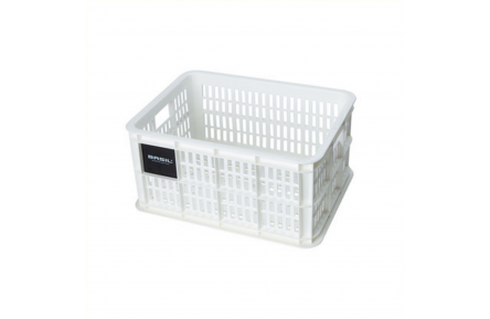 Basil bicycle crate S 17.5L White