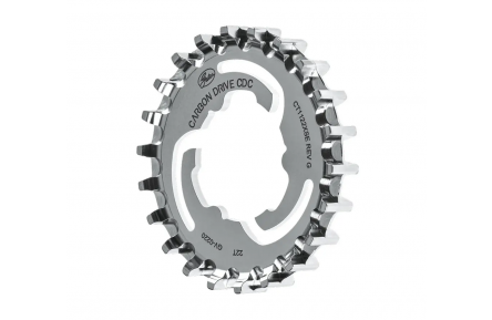 Rear sprocket Gates Carbon Drive CDC Shimano/Sram SureFit Stainless Steel 22T Silver 22T