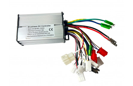 Motor Controller E-Bike Brushless Speed driver 36V/48V/60V 350W 18A BLDC