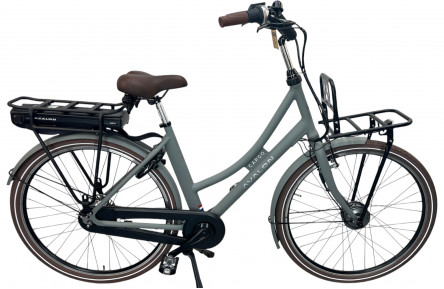 Damesfiets Avalon E-Cargo N7 28"/50cm/Grijs/36V 15Ah 540Wh
