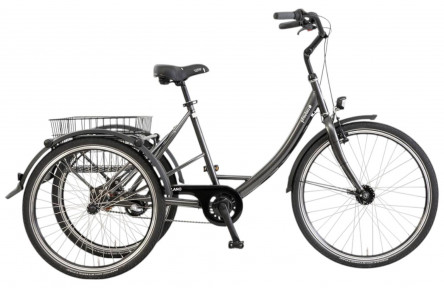 pfautec Shopping bike Lano №1 26"-24"/48cm/3/graphit metallic/02090061