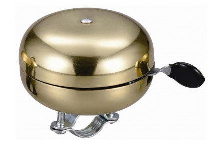 Voxom Bicycle Bell Kl12 gold, brass, 83mm