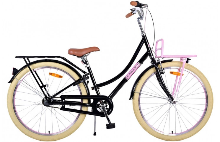 Volare Excellent Kinderfiets 26"/36 cm/Zwart/26138