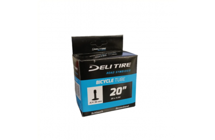 Deli Inner Tube Fatbike 20x4.00, Valve: schrader/car valve 35mm