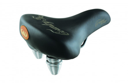 SELLE MONTEGRAPPA COUNTRY TOUR SUSPENSION AND SLING BLACK ON CARD