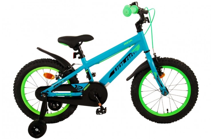 Volare Rocky Kinderfiets 16"/23 cm/Turkoois/21528