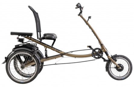 pfautec Elektrische shoppingfiets Scootertrike FM №1 16"-20"/Onesize/7/bronsgoud mat/02090073