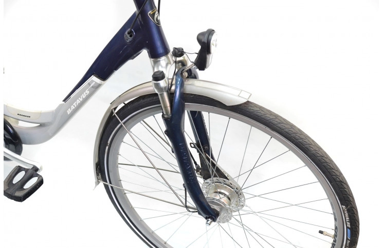 Damesfiets Batavus Intermezzo 28" M/53 grijs-blauw