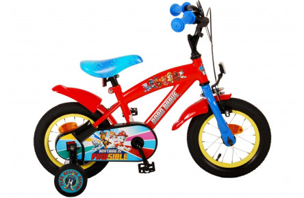 Paw Patrol Kinderfiets 12"/21.5 cm/Rood-Blauw-Geel/21107