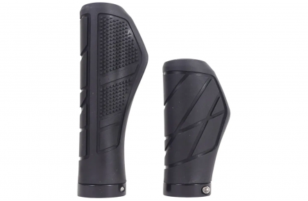 Handle grip set Edge Urban - 135/95mm - with lockring - black