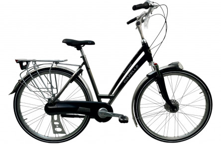 Damesfiets Gazelle Chamonix 28"/54cm/Grijs-donker-blauw