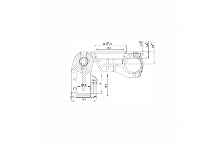 BAFANG Stem Assembly DP C400.C