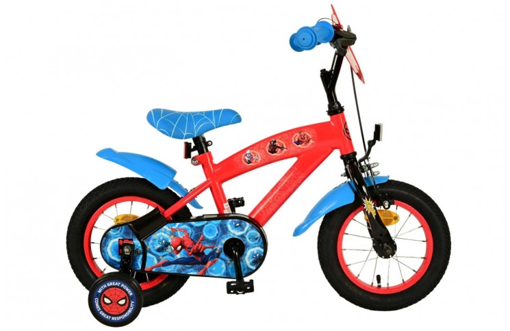 Spider-Man Kinderfiets 12"/21.5 cm/Rood-Blauw/21283-SACB