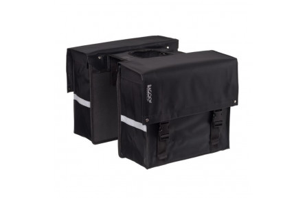 FB0301D Tas Bagoo dubbel zwart 34L